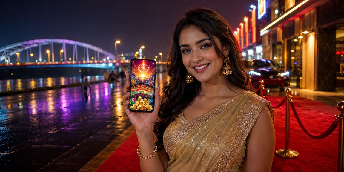 মোবাইল ক্যাসিনো অ্যাপের পর্দার দৃশ্য